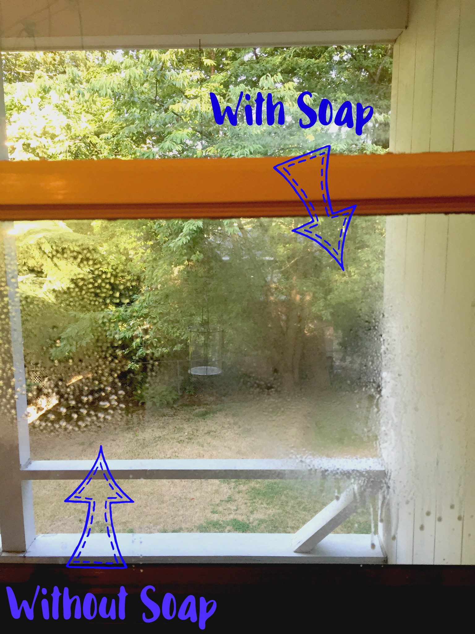 window spray test