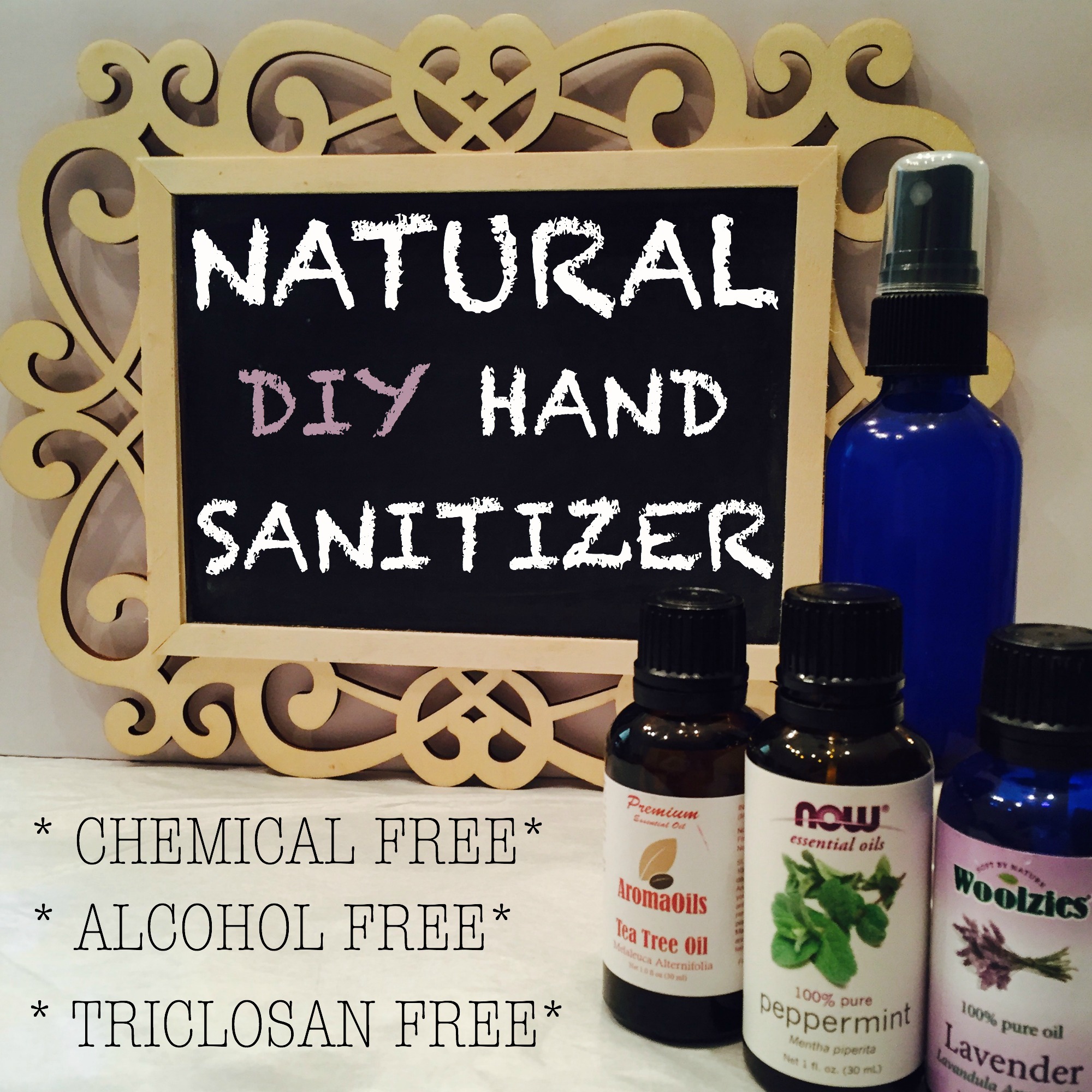Natural diy hand sanitizer