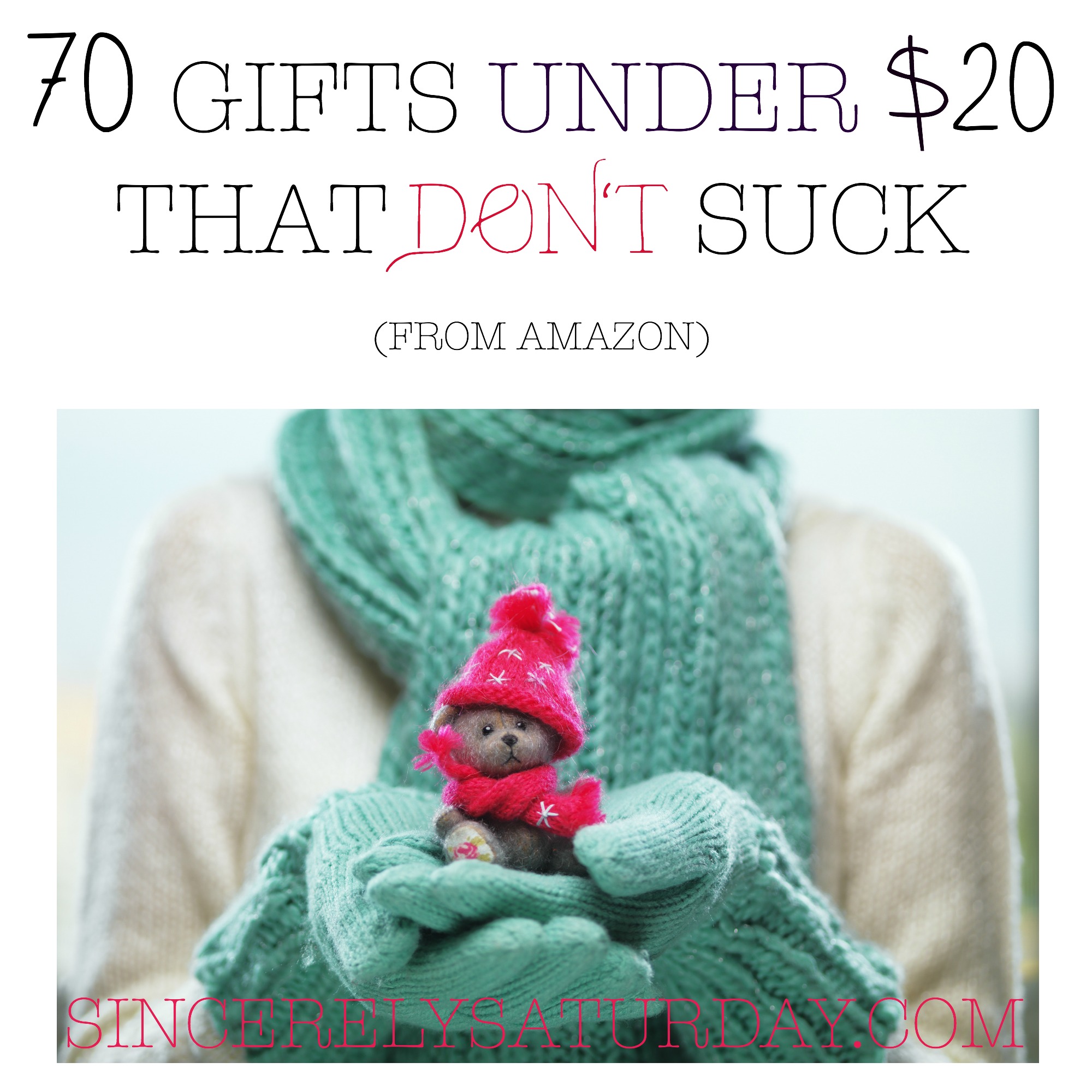 70 gifts under $20 that don't suck