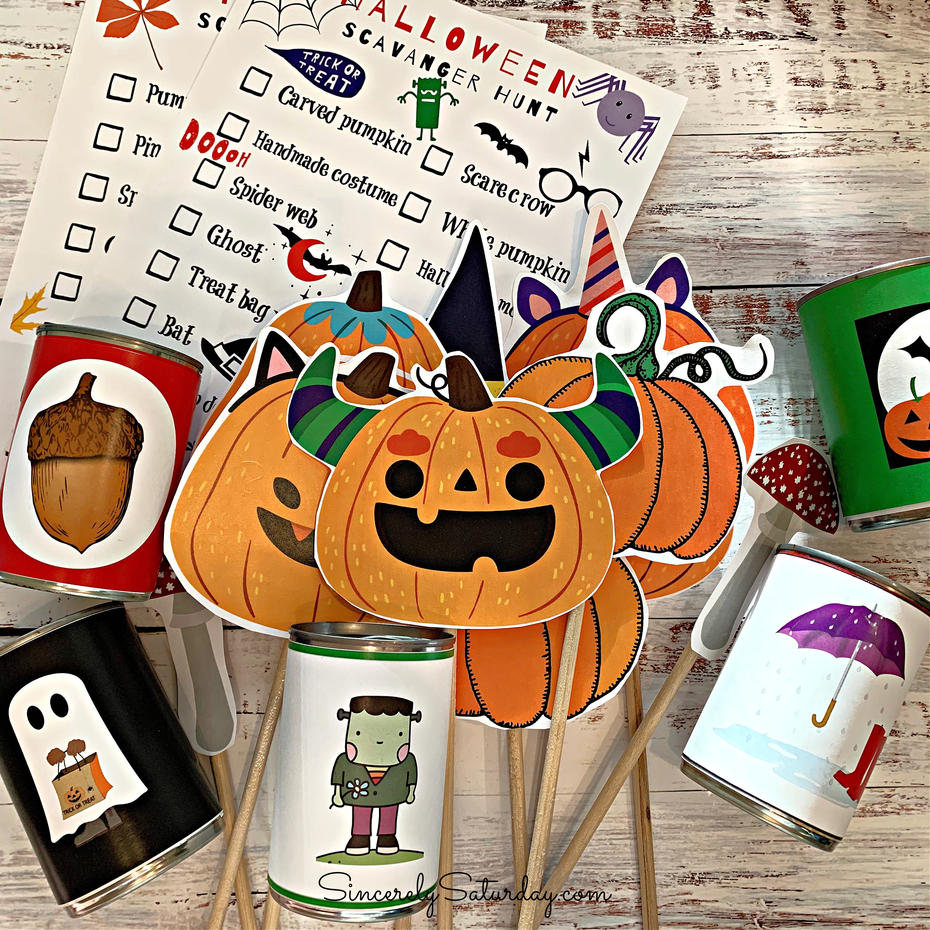 Halloween and Harvest festival free printables