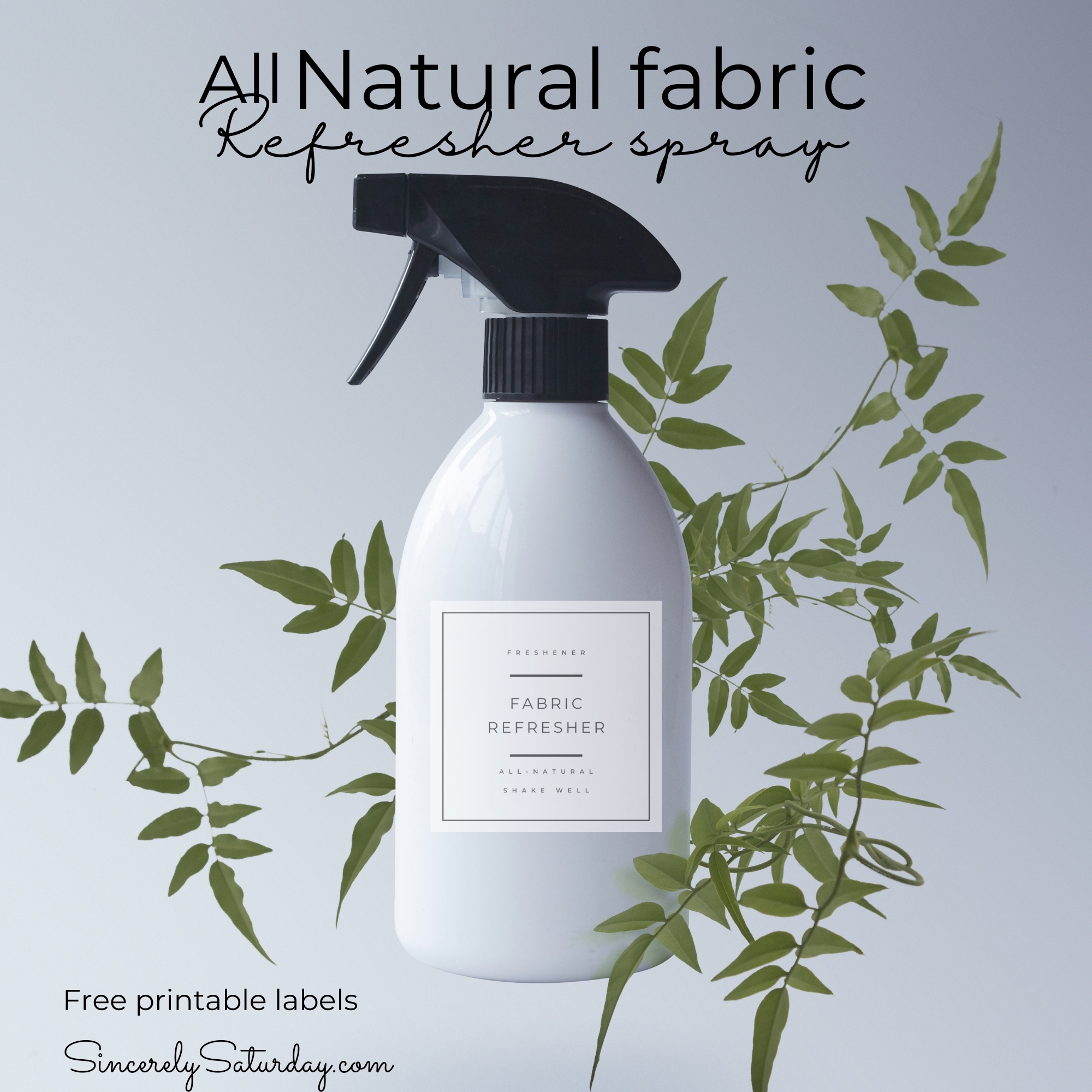 DIY Non-Toxic Fabric Refresher Spray » Read Now!