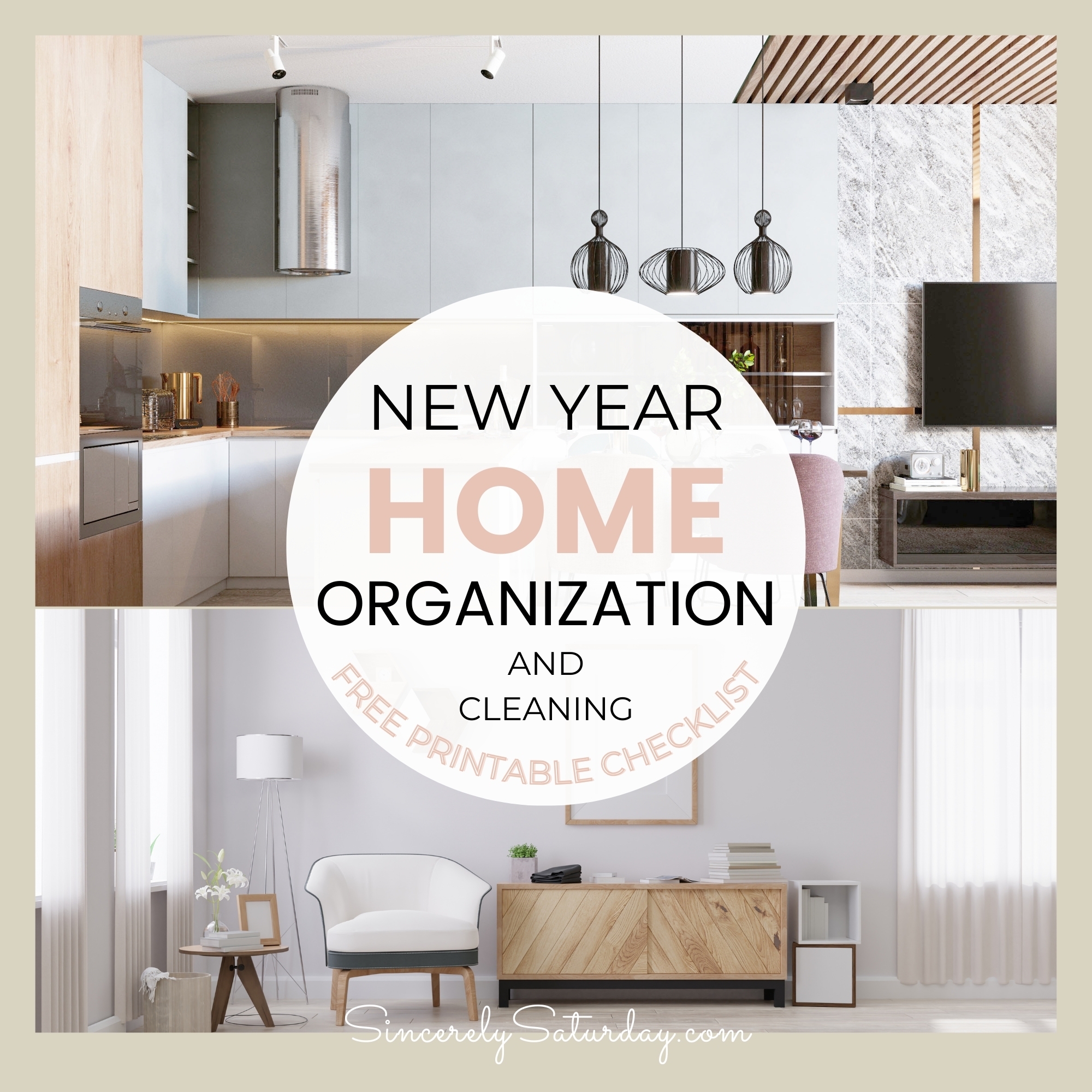 Start the New Year Right: A Guide to Home Organization + Free Printable!