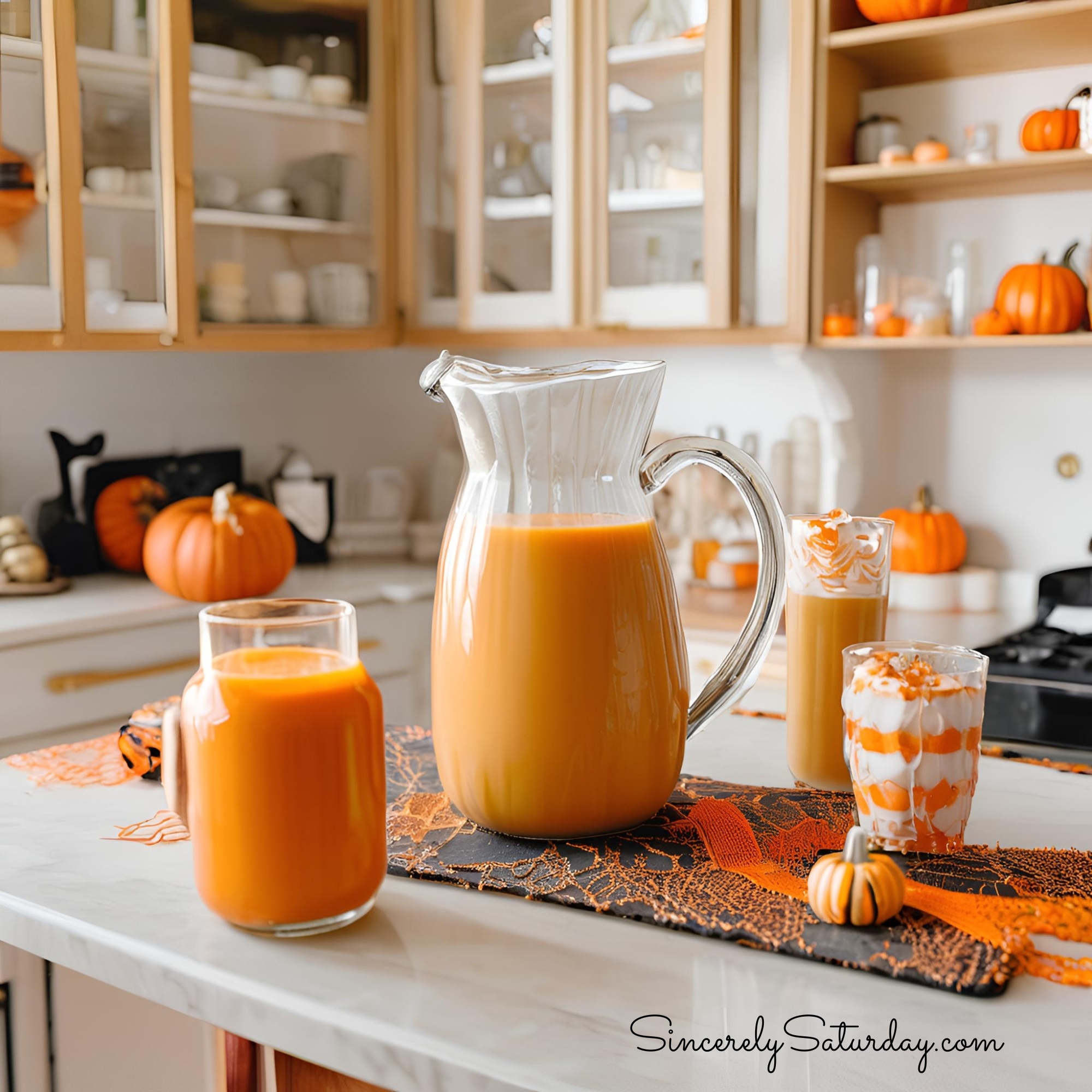 Pumpkin juice recipe