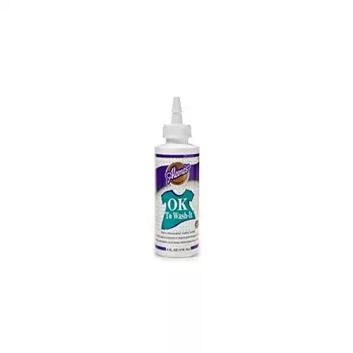 Ok to Wash-it Fabric Glue 2oz Dabber