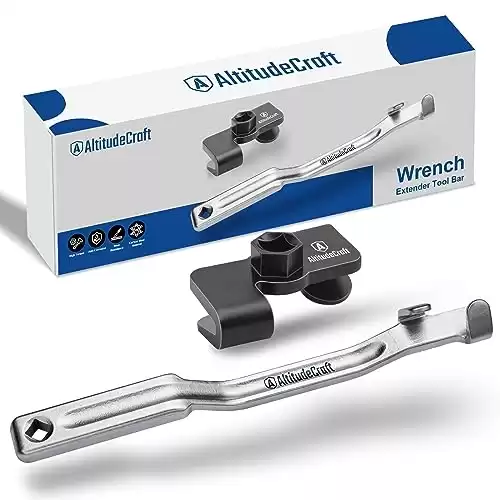 AltitudeCraft Wrench Extender & Wrench Extender Tool Bar Set, 1/2" Drive & 13.5" Wrench Extension, Extension Wrench