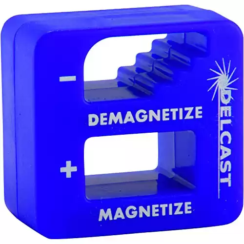 Delcast MBX Magnetizer Demagnetizer for Screwdriver Tips, Bits and Small Tools